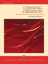 Chasing Crimson Concert Band sheet music cover